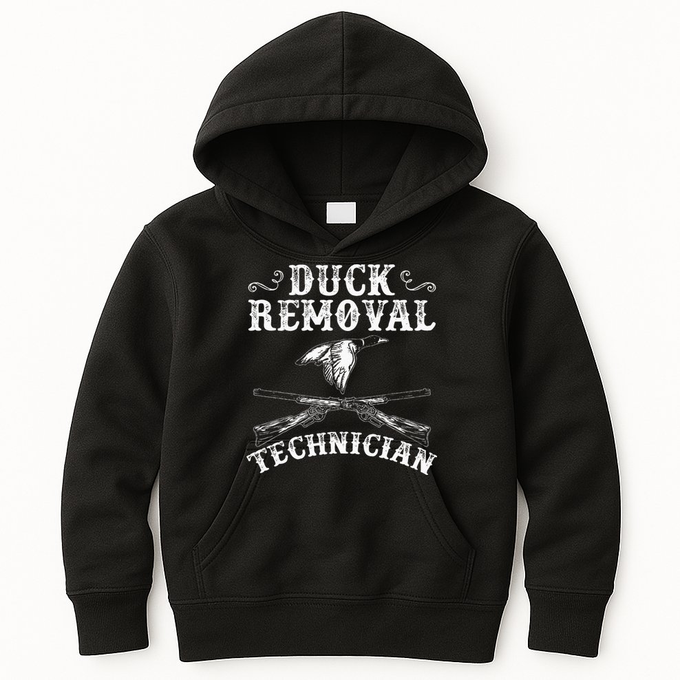 Funny Hunting Lover Graphic For Women And Men Duck Hunters Kids Hoodie