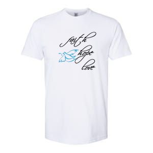 Faith Hope Love Spiritual Tee Softstyle CVC T-Shirt