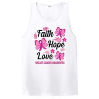 Faith Hope Love Breast Cancer Awareness PosiCharge Competitor Tank