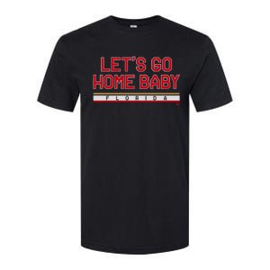 Florida Hockey Let’S Go Home Baby Softstyle CVC T-Shirt