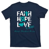 Faith Hope Love Polycystic Kidney Disease Awareness T-Shirt