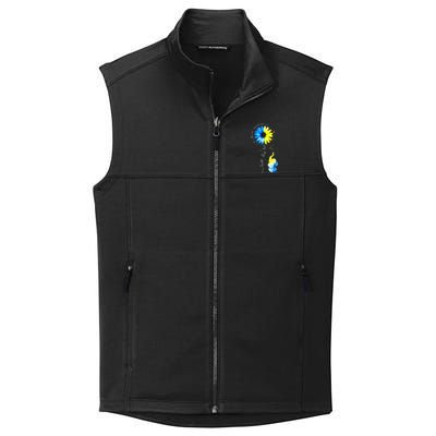 Faith Hope Love Awareness Down'S Syndrome The Blue Elephant Collective Smooth Fleece Vest