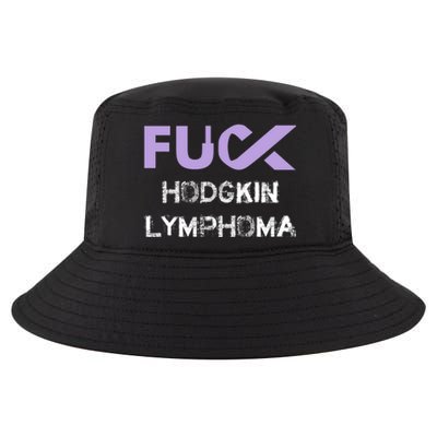 Fuck Hodgkin Lymphoma Cancer Awareness Funny Gift Cool Comfort Performance Bucket Hat