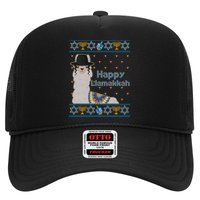 Funny Happy Llamakkah Ugly Hanukkah Sweater Hat