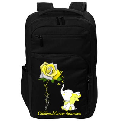 Faith Hope Love Childhood Cancer Awareness Impact Tech Backpack