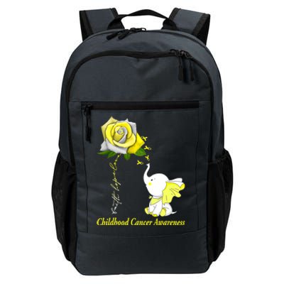 Faith Hope Love Childhood Cancer Awareness Daily Commute Backpack