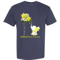 Faith Hope Love Childhood Cancer Awareness Garment-Dyed Heavyweight T-Shirt