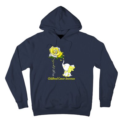 Faith Hope Love Childhood Cancer Awareness Hoodie