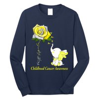 Faith Hope Love Childhood Cancer Awareness Long Sleeve Shirt