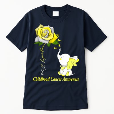 Faith Hope Love Childhood Cancer Awareness Tall T-Shirt