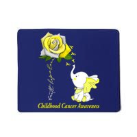 Faith Hope Love Childhood Cancer Awareness Mousepad