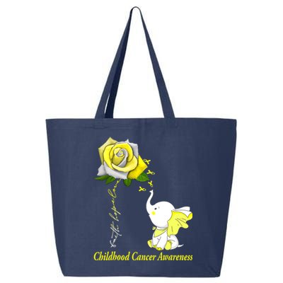 Faith Hope Love Childhood Cancer Awareness 25L Jumbo Tote