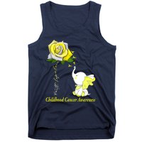 Faith Hope Love Childhood Cancer Awareness Tank Top