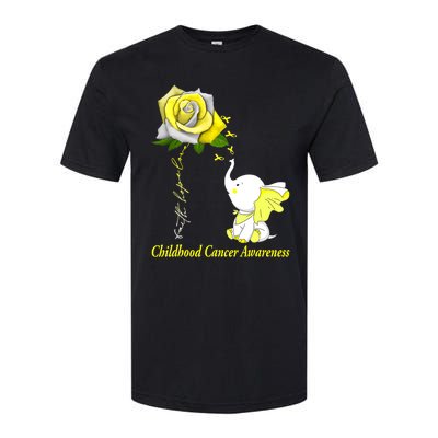 Faith Hope Love Childhood Cancer Awareness Softstyle CVC T-Shirt