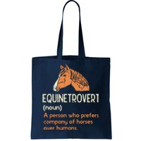 Fun Horse Lover Humor Funny Horse Definition Tote Bag