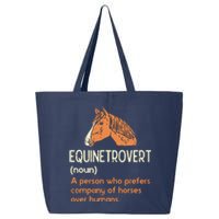 Fun Horse Lover Humor Funny Horse Definition 25L Jumbo Tote