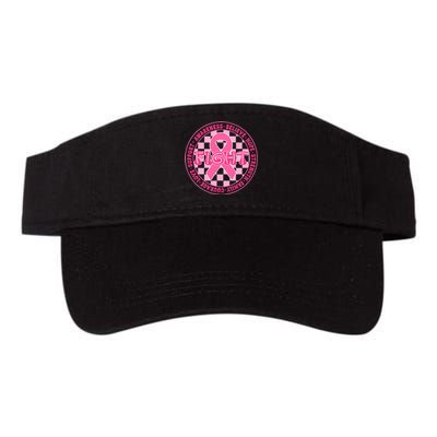 Faith Hope Love Ribbon Breast Cancer Awareness Month Valucap Bio-Washed Visor