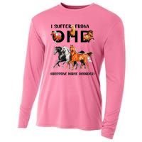 Funny Horse Lovers Gift I Suffer From Ohd Obsessive Horse Disorder Cooling Performance Long Sleeve Crew