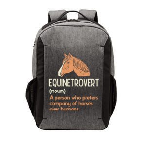 Fun Horse Lover Humor Funny Horse Definition Gift Vector Backpack