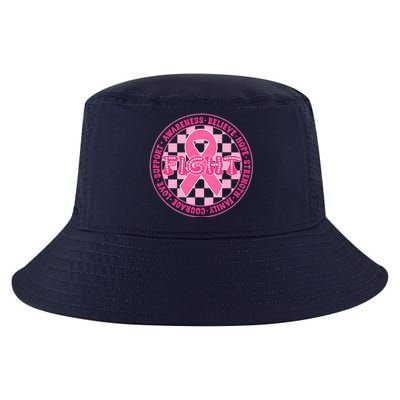 Faith Hope Love Ribbon Breast Cancer Awareness Month Cool Comfort Performance Bucket Hat