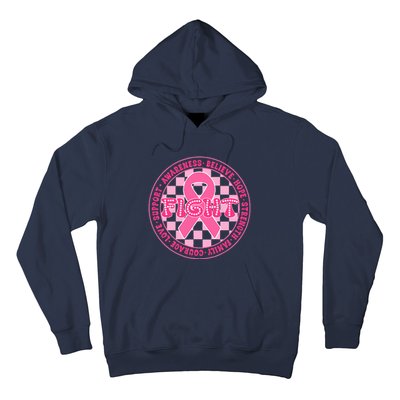 Faith Hope Love Ribbon Breast Cancer Awareness Month Hoodie