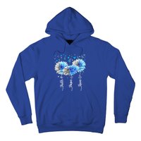 Faith Hope Love Cute Daisy Diabetes Awareness Gift Hoodie