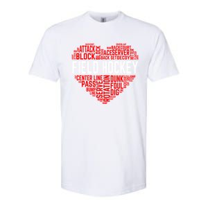 Field Hockey Love Hockey Player Heart Ice Hockey Sports Great Gift Softstyle CVC T-Shirt