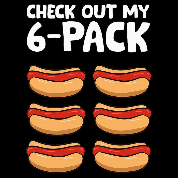 Funny Hotdog Lover Check Out My 6 Pack Hot Dog City Backpack