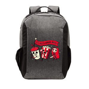 Funny Halloween Let's Watch Horror Movies Theater Food Vector Backpack