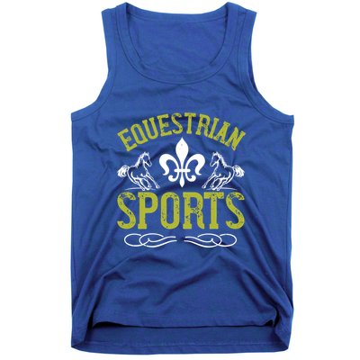 Funny Horse Lover Gift Equestrian Horseback Riding Ladies Gift Tank Top