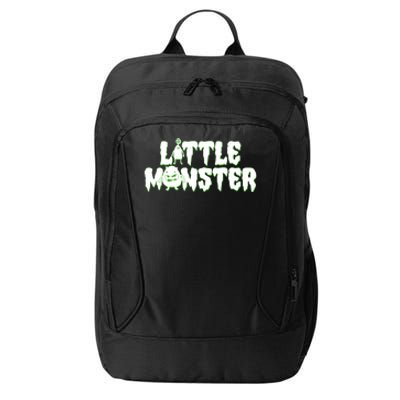 Funny Halloween Little Monster City Backpack