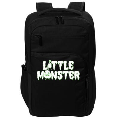 Funny Halloween Little Monster Impact Tech Backpack