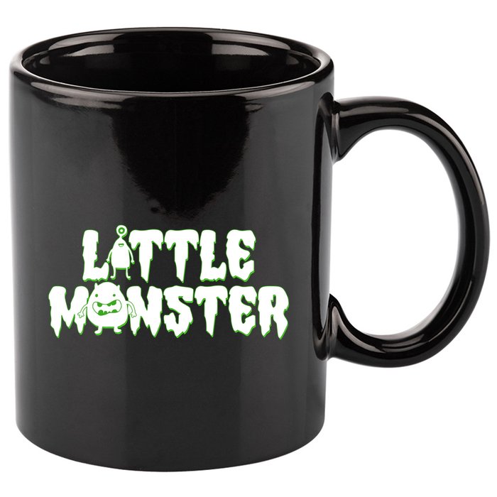 Funny Halloween Little Monster 11oz C Handle Ceramic Mug
