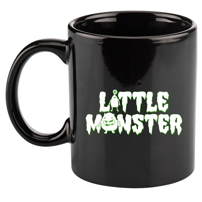 Funny Halloween Little Monster 11oz C Handle Ceramic Mug