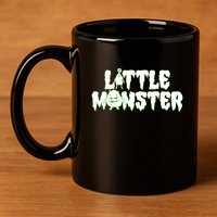 Funny Halloween Little Monster 11oz C Handle Ceramic Mug