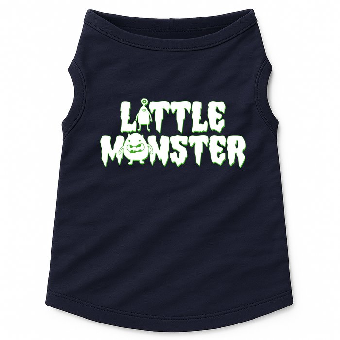 Funny Halloween Little Monster Doggie Tank