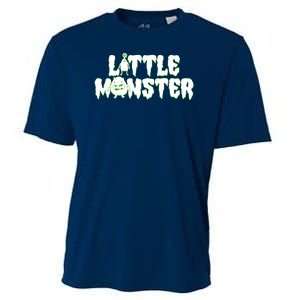 Funny Halloween Little Monster Cooling Performance Crew T-Shirt