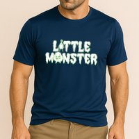 Funny Halloween Little Monster Cooling Performance Crew T-Shirt