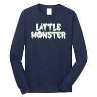 Funny Halloween Little Monster Long Sleeve Shirt