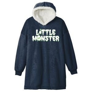 Funny Halloween Little Monster Hooded Wearable Blanket