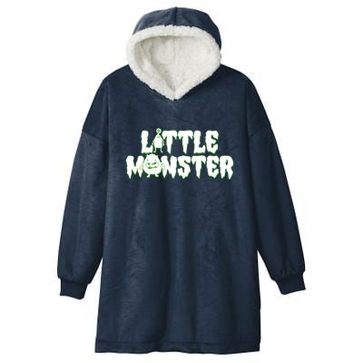 Funny Halloween Little Monster Hooded Wearable Blanket