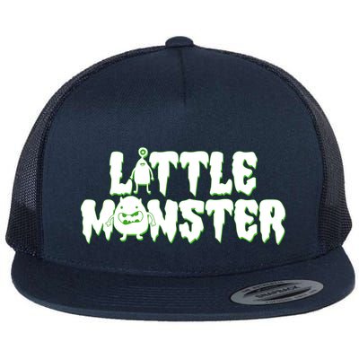 Funny Halloween Little Monster Flatbill Hat