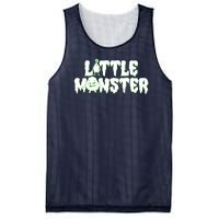 Funny Halloween Little Monster Mesh Reversible Basketball Jersey Tank