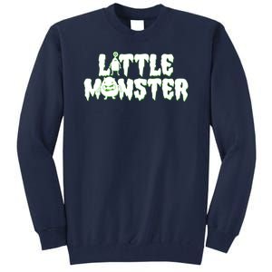 Funny Halloween Little Monster Tall Sweatshirt