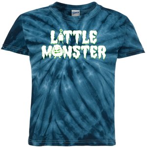 Funny Halloween Little Monster Kids Tie-Dye T-Shirt