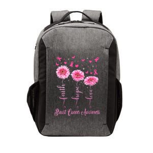 Faith Hope Love Daisy Pink Vector Backpack