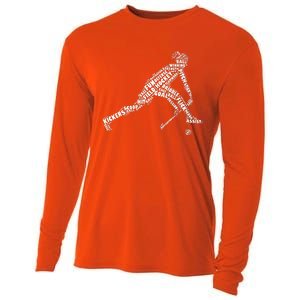 Field Hockey Love Field Hockey Player Cooling Performance Long Sleeve Crew