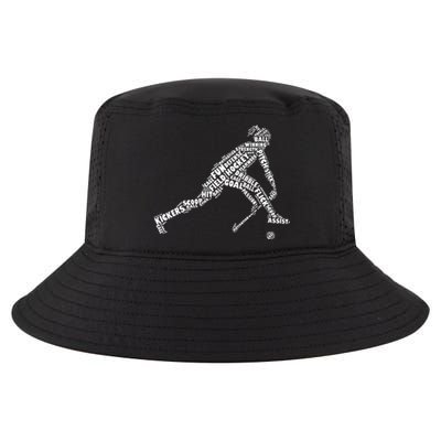 Field Hockey Love Field Hockey Player Cool Comfort Performance Bucket Hat