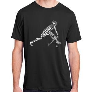 Field Hockey Love Field Hockey Player Adult ChromaSoft Performance T-Shirt