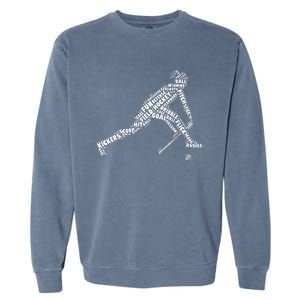 Field Hockey Love Field Hockey Player Garment-Dyed Sweatshirt